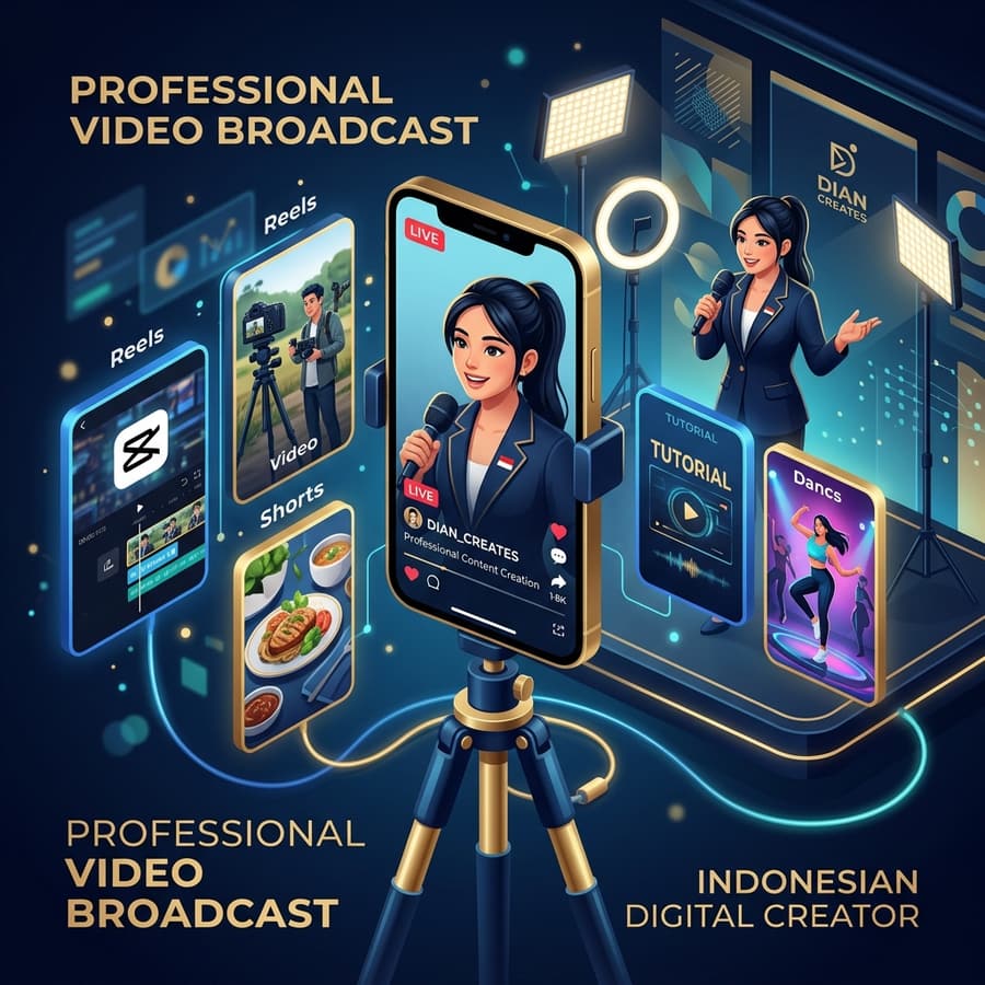 Agensi Content Creator Khusus Profesional (B2B Short Video)